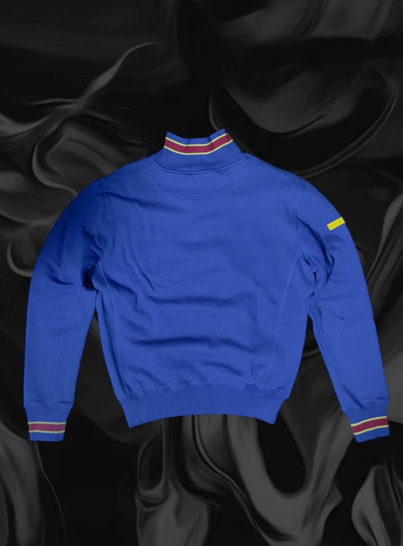 貴重品 日本未発売 バルセロナ 刺繍 ハーフジップ