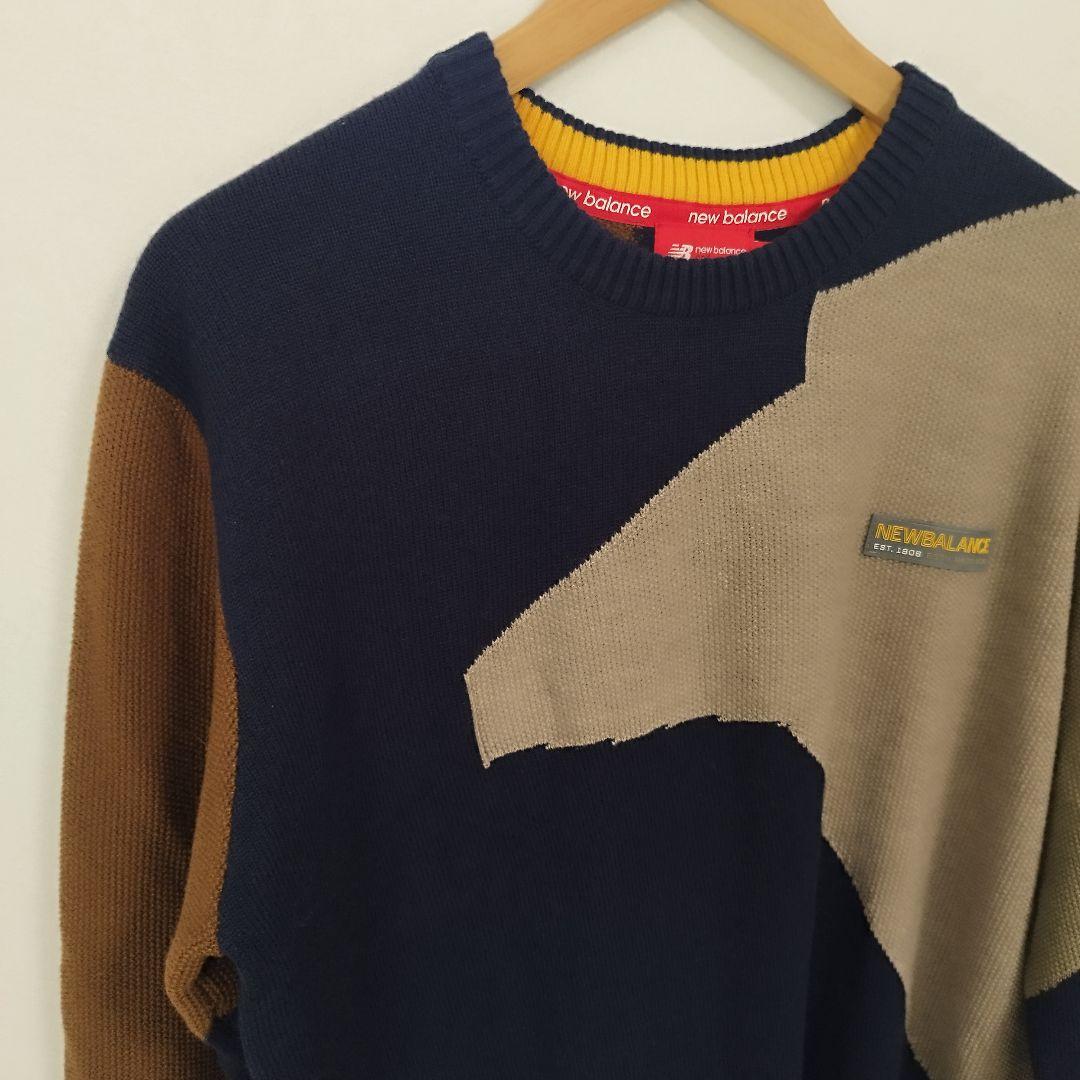 XL相当(表記サイズ6)NewBalance golf ニット セーター