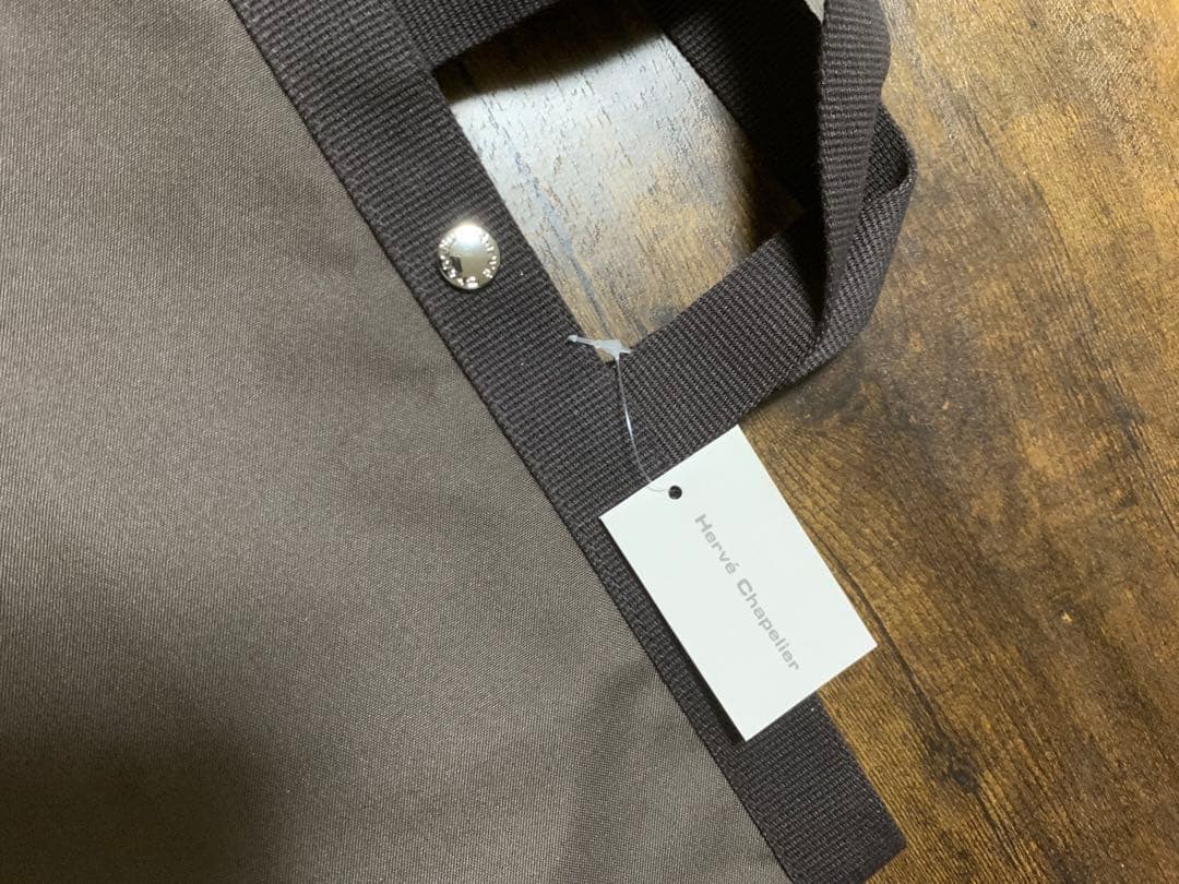 r*n様 新品エルベシャプリエ 707c 舟形 トートバッグ Mサイズ　モカxモ