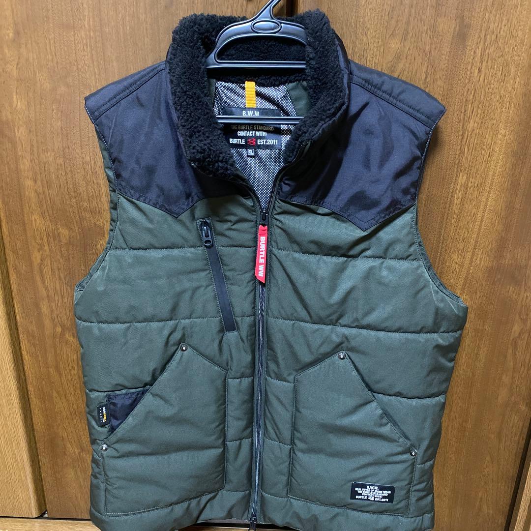 バートルダウンベストBURTLE寅一アイズフロンティアイーブンリバーts