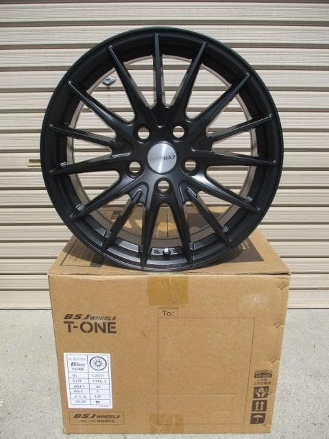 送料込み☆新品T-ONE 17×6.5J 120-5H☆40アルファード
