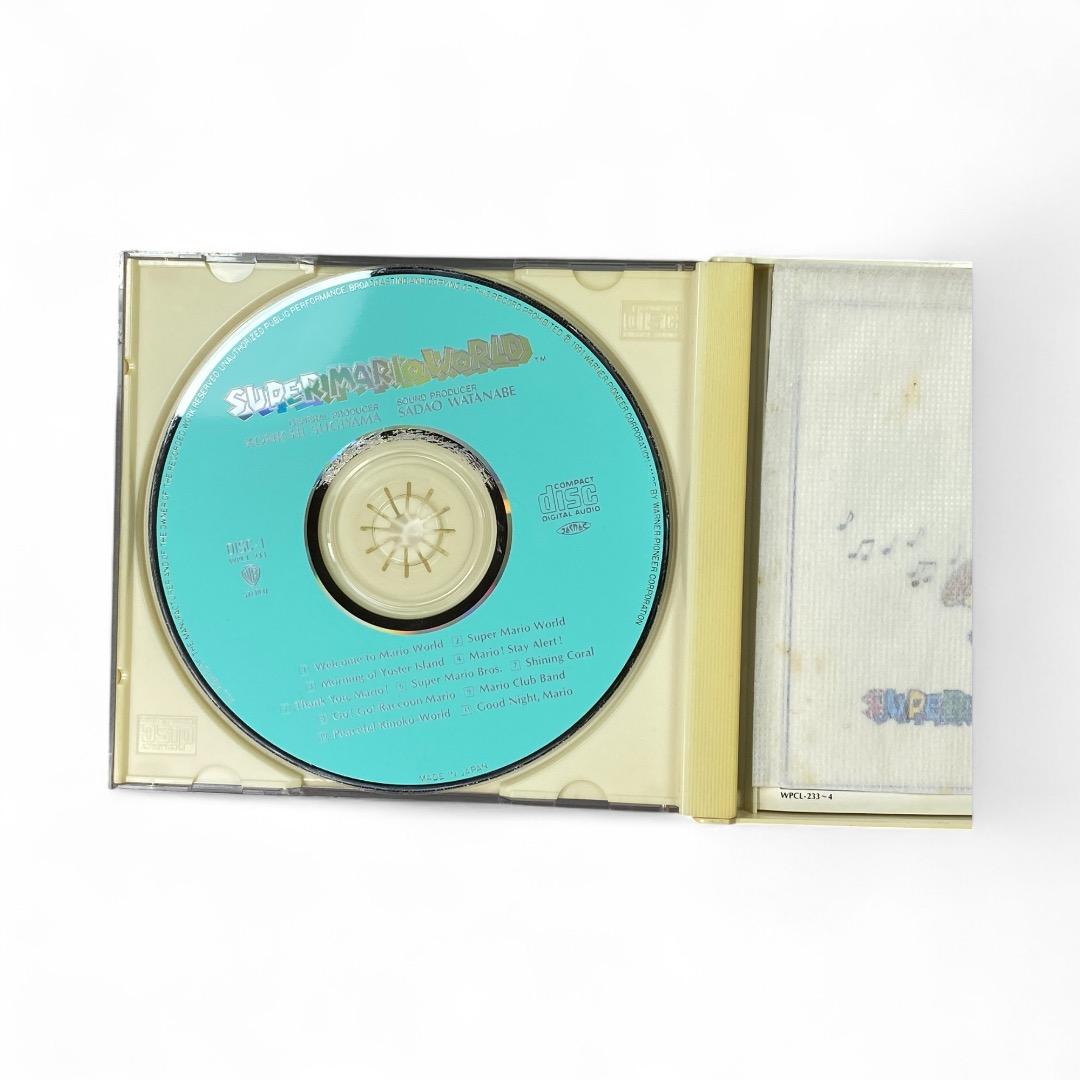スーパーマリオワールド 任天堂 非売品 CD サウンドトラック ヨッシー 希少