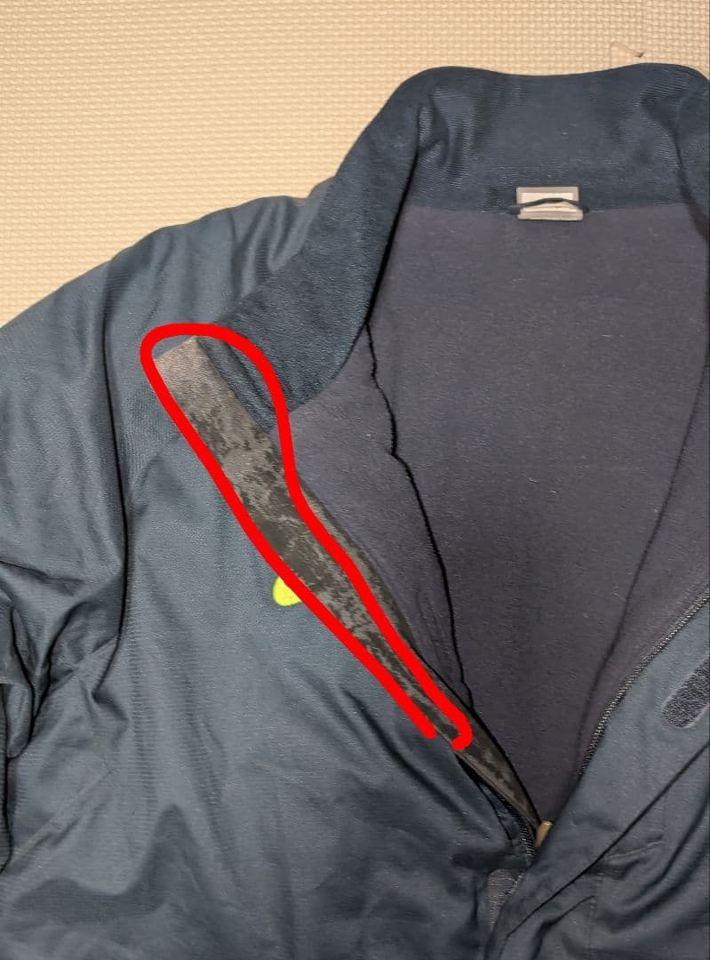 Nike FC Barcelona ブルゾンジャンバー Mサイズネイビー（中古）