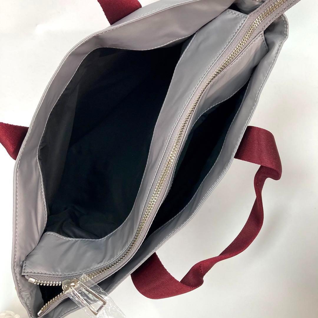 新品　ポールスミス  トートバッグ　2way ワインレッド　80bwb052