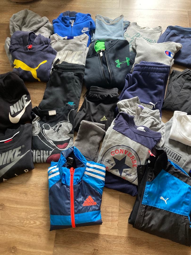子供服 男の子 110120cm 130㎝まとめ売り　ナイキプーマ秋冬物