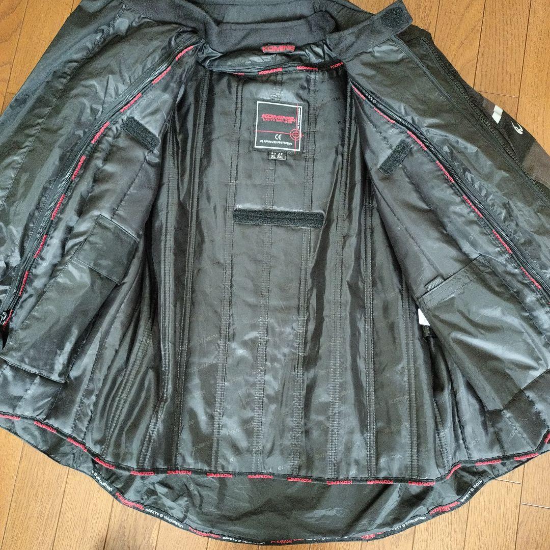 美品 KOMINE フルイヤージャケット ツーリングジャケット