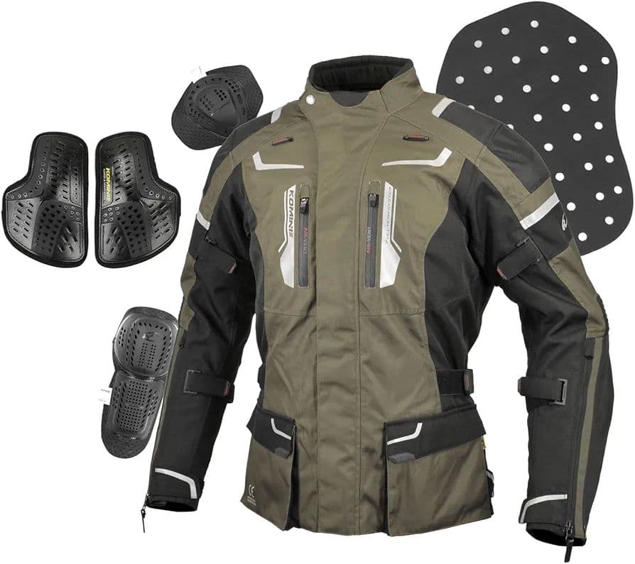 美品 KOMINE フルイヤージャケット ツーリングジャケット