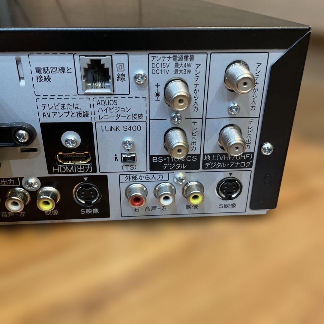 SHARP BD-HDV22 2010年製