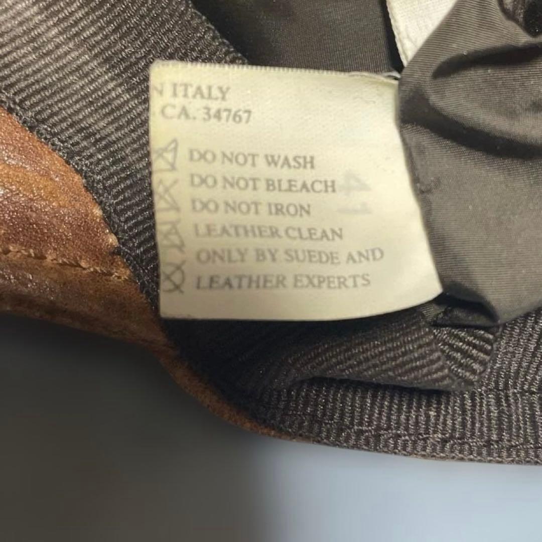 miumiu レザー ハンチング ベレー帽 ミュウミュウ 帽子 MIU MIU