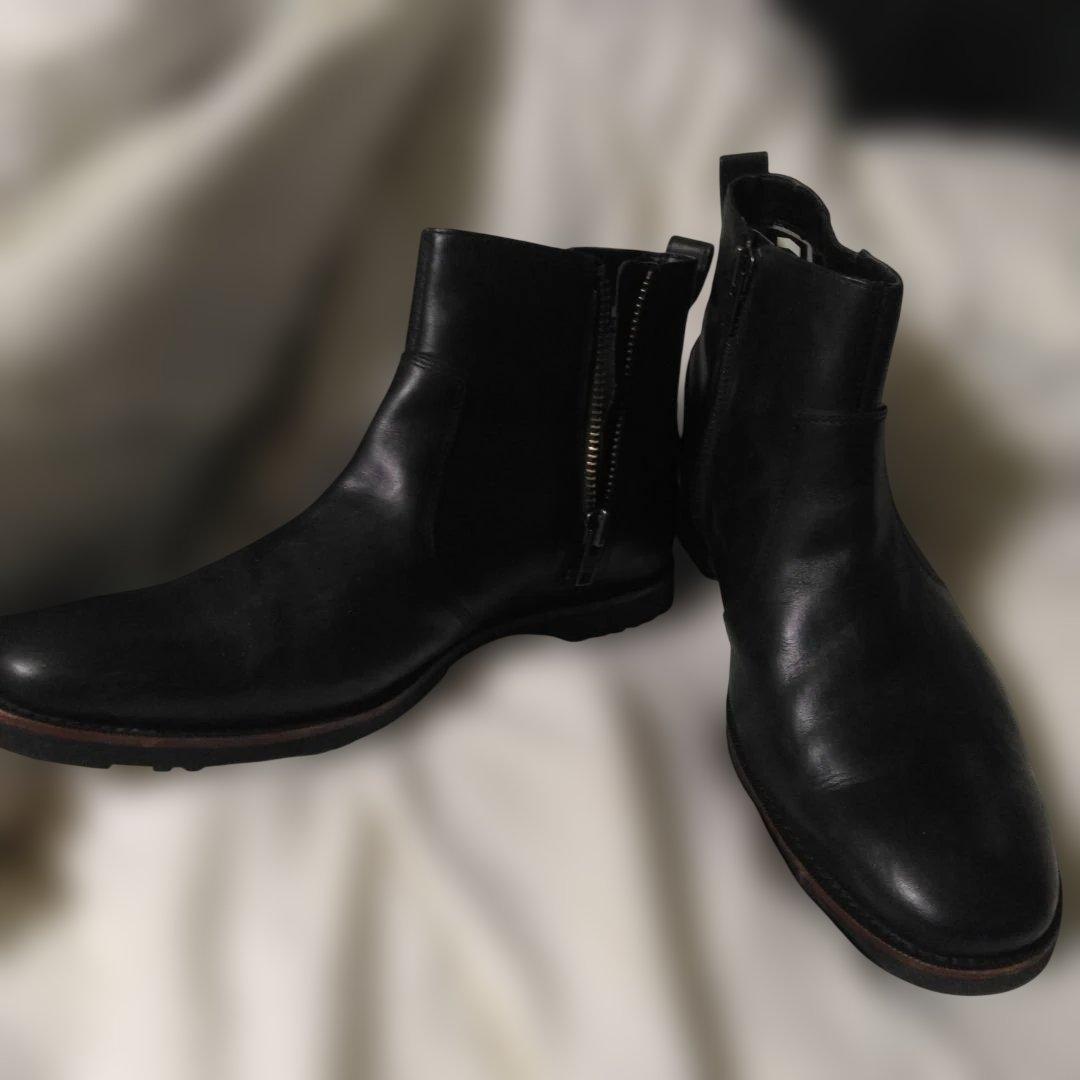 Timberland サイドゴアブーツ 黒 30cm