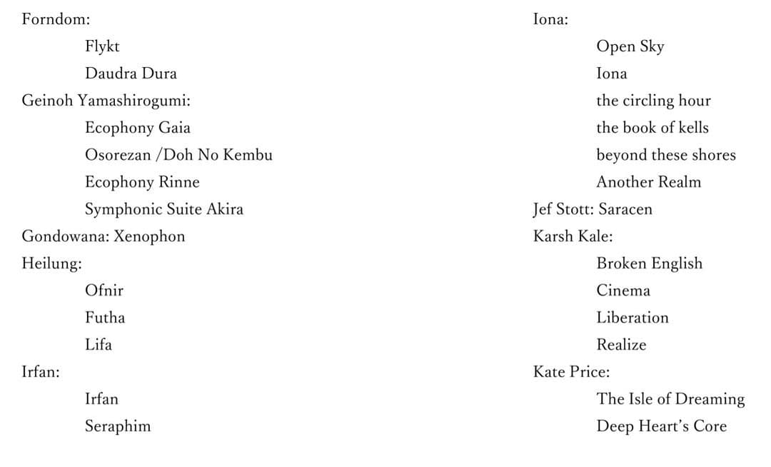 International、World系CDまとめvol.4