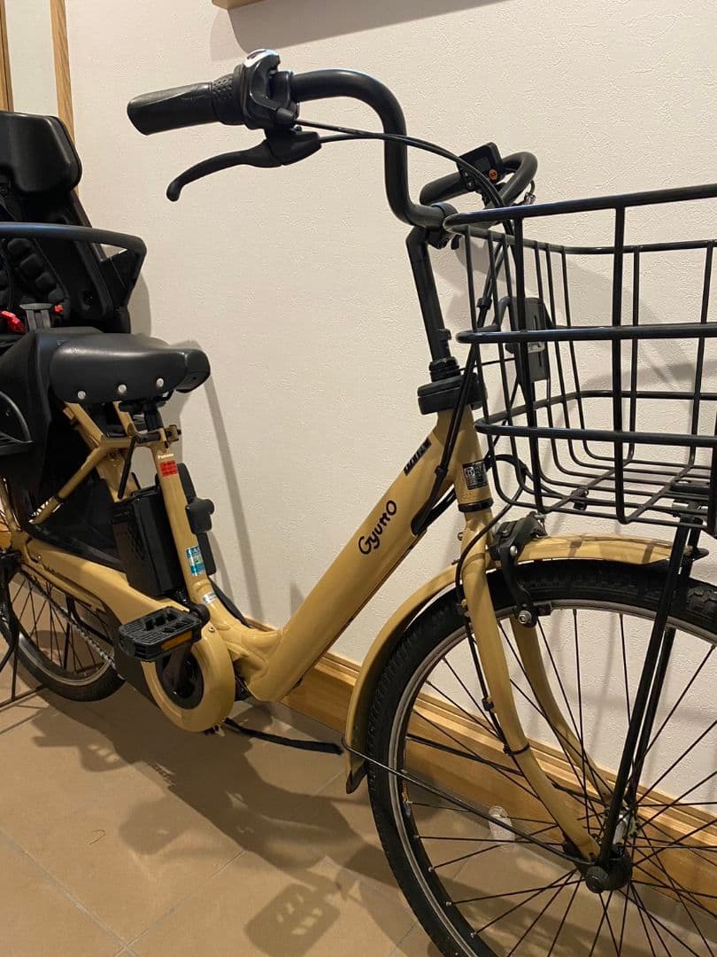 Panasonic ギュットアニーズ・DX 26 イエロー 電動3段変速 美品