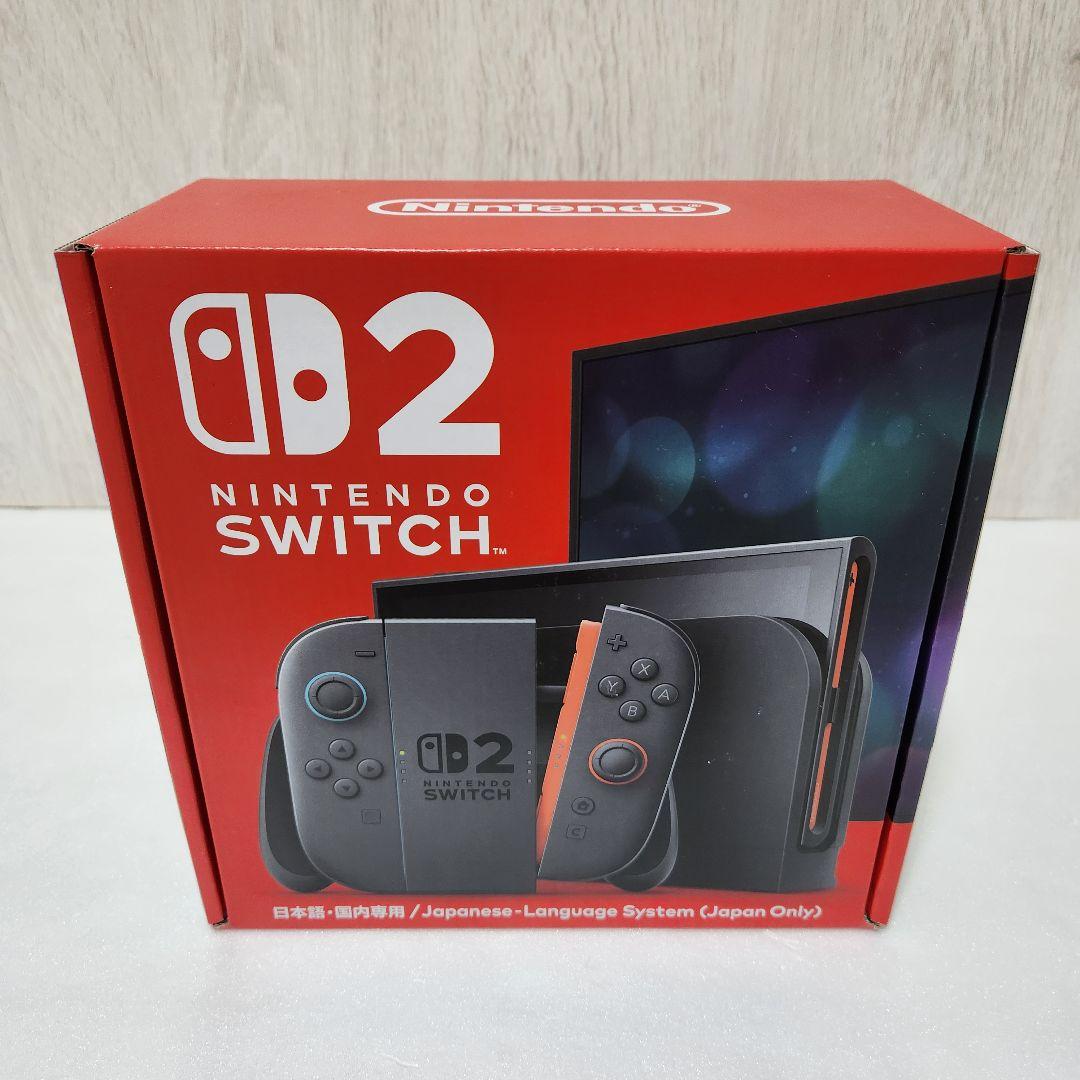 【新品・未使用・購入レシート付】Nintendo Switch2 日本語版 本体
