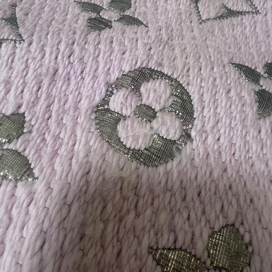 LOUIS VUITTON マフラー　ピンク