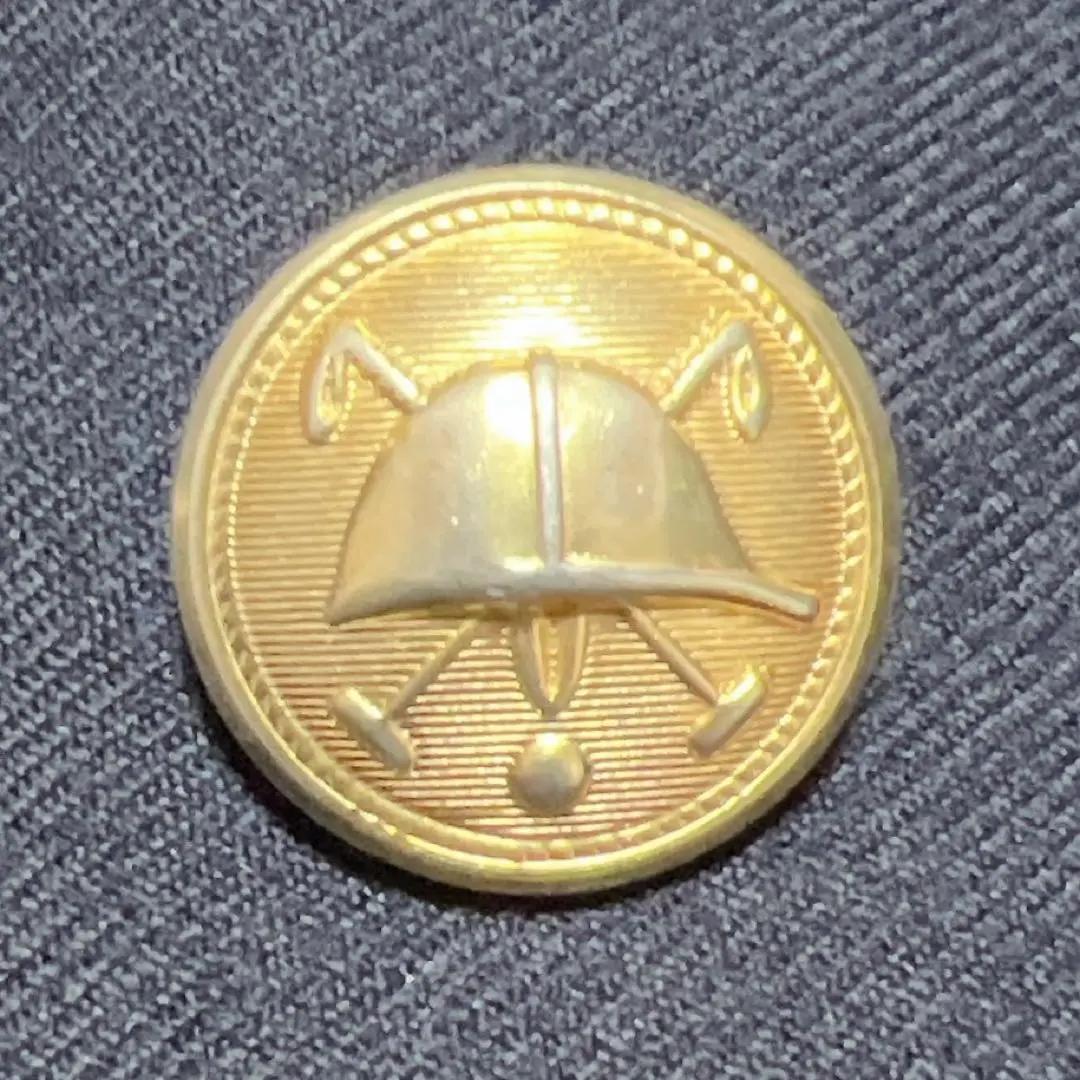 ポロバイラルフローレン 紺ブレ ダブル 金ボタン ブレザー L ヴィンテージ