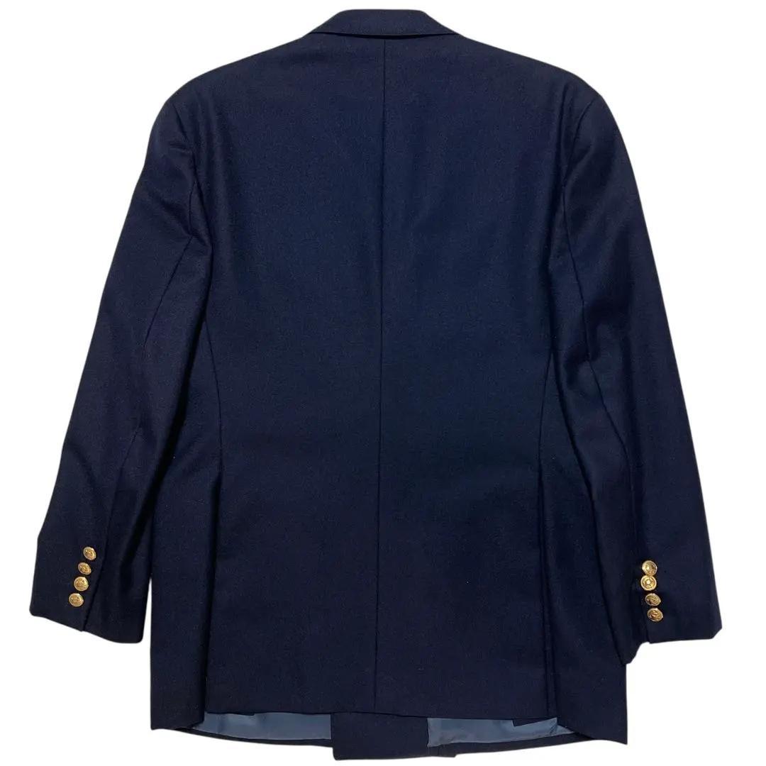 ポロバイラルフローレン 紺ブレ ダブル 金ボタン ブレザー L ヴィンテージ