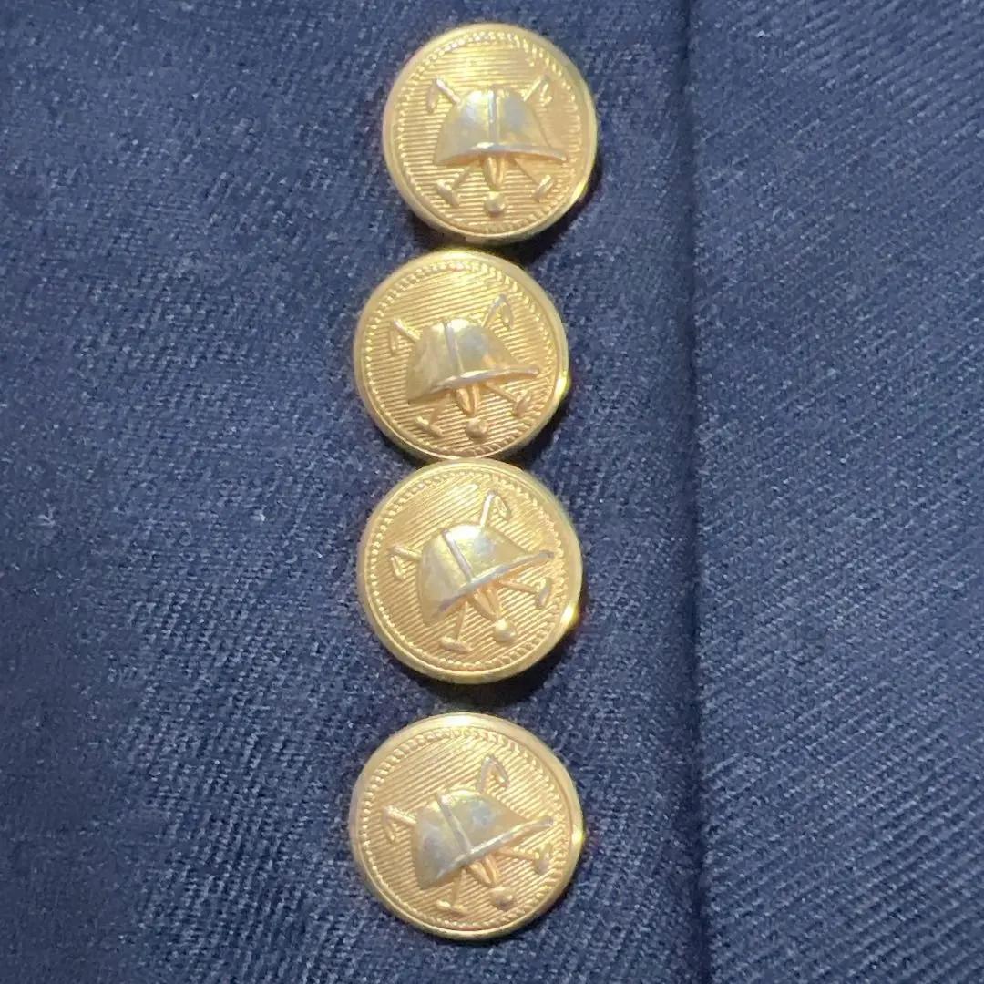 ポロバイラルフローレン 紺ブレ ダブル 金ボタン ブレザー L ヴィンテージ