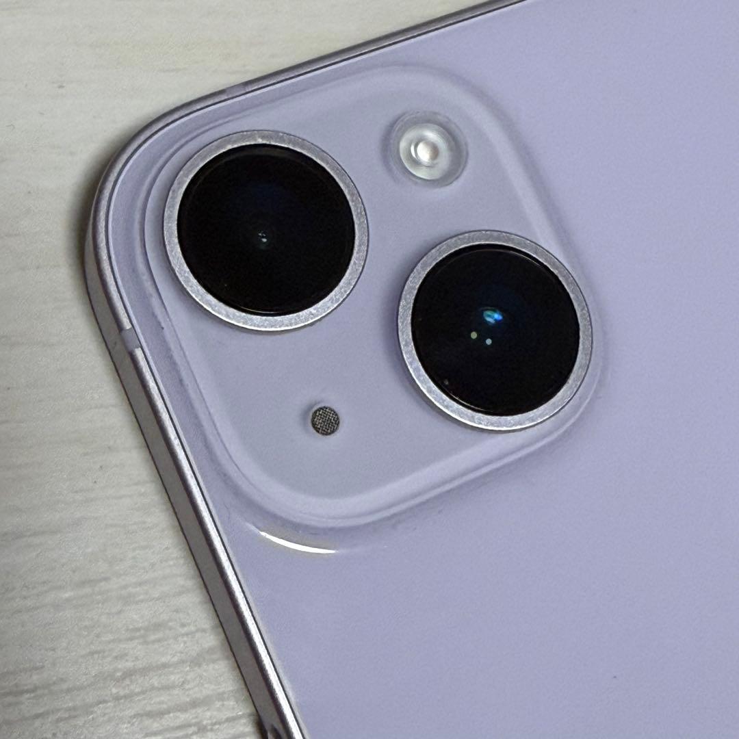 【美品】iPhone 14 256GB パープル　SIMフリー