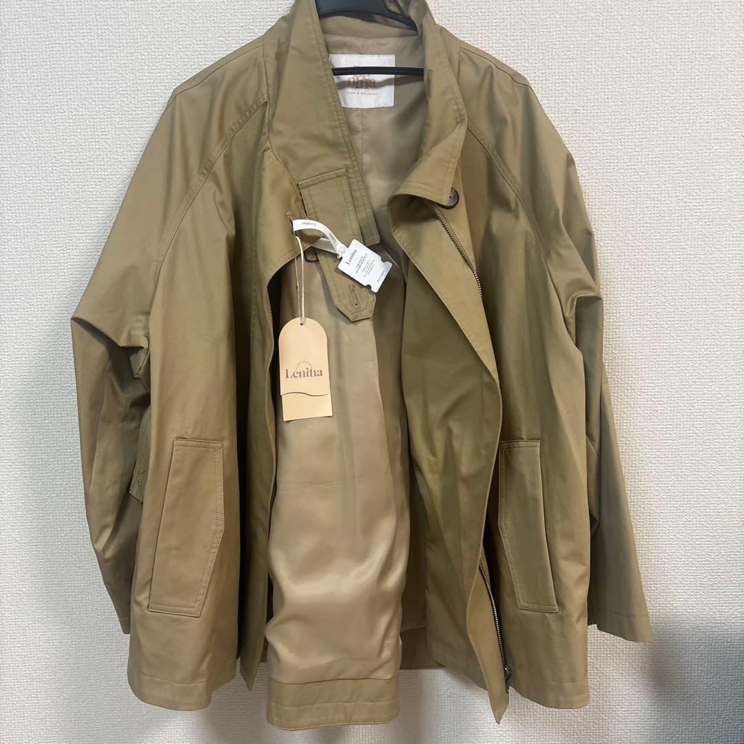 新品LENINA BAYLIN Cape Trench Coat サナ着用コート