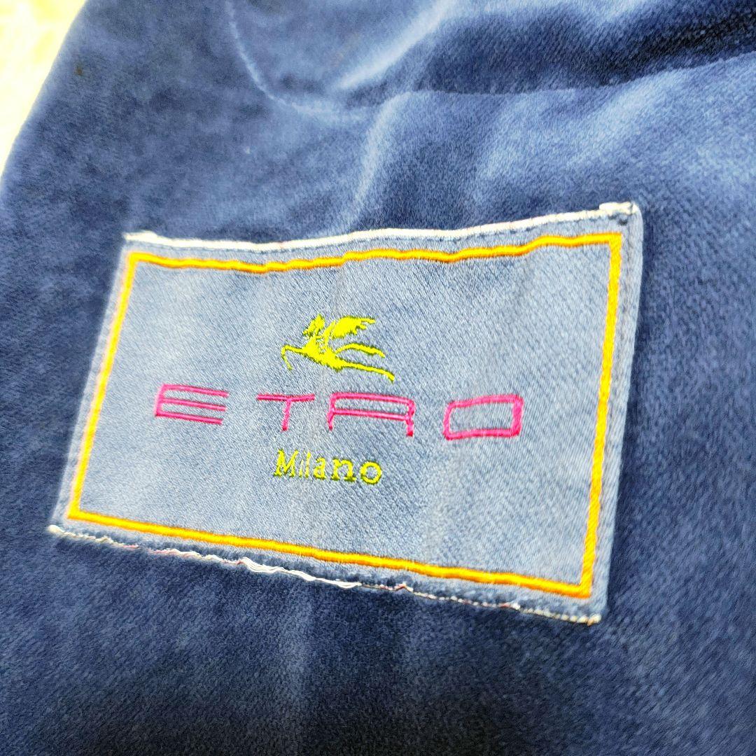 Etro エトロ ベロアジャケット XL ペイズリー