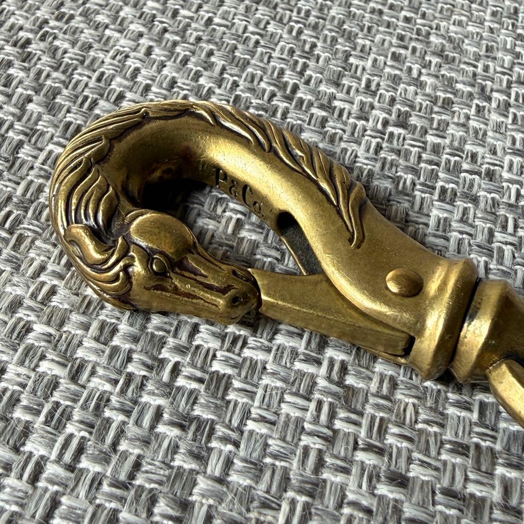 peanuts&co ウォレットチェーン 馬 ホース 40cm