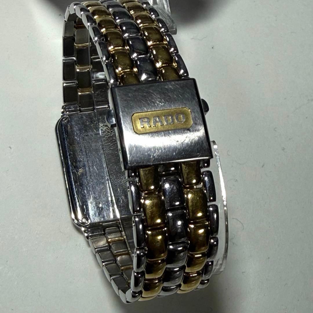 稼働品◆RADOラドー FLORENCE メンズ腕時計　クォーツ スクウェア