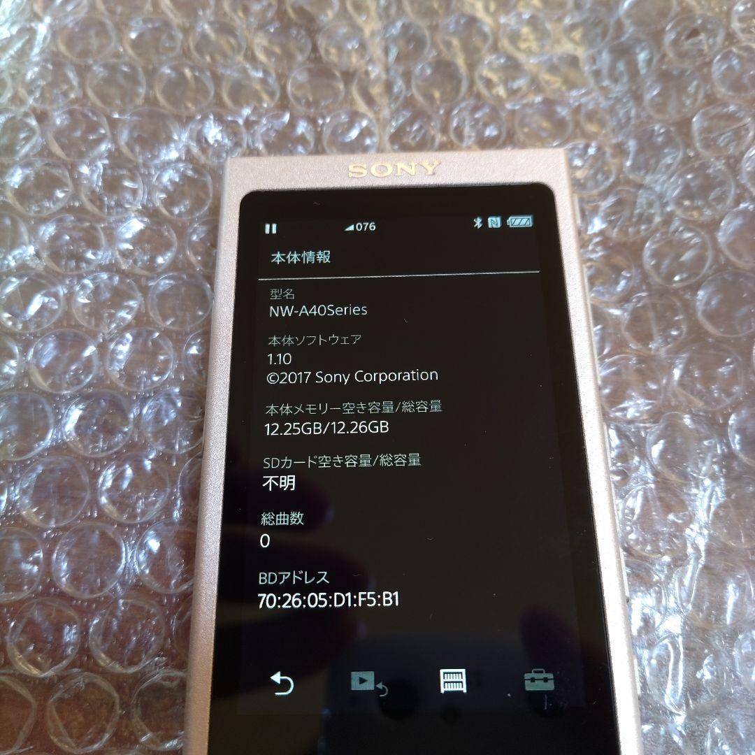ソニーウォークマン　NW−A45　安室透モデル　管理ナンバー91