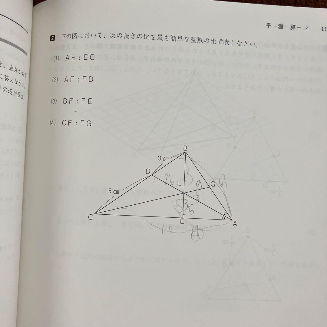 【レア】学校別予習シリーズ 灘中学対策 算数 6年下 四谷大塚