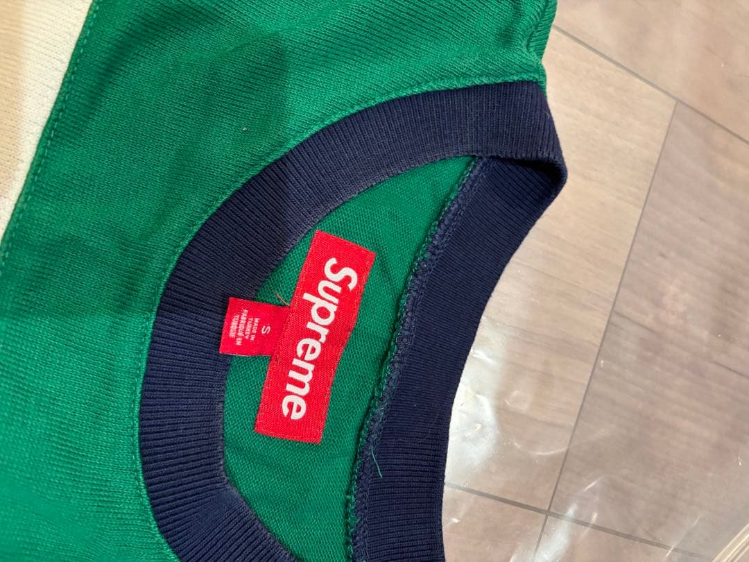 supreme bumblebee l/s football top S サイズ