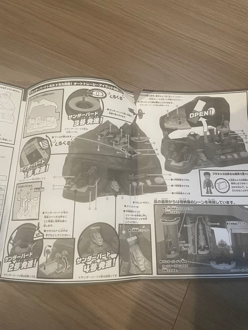 サンダーバード トミカオートトレーシーアイランドセット