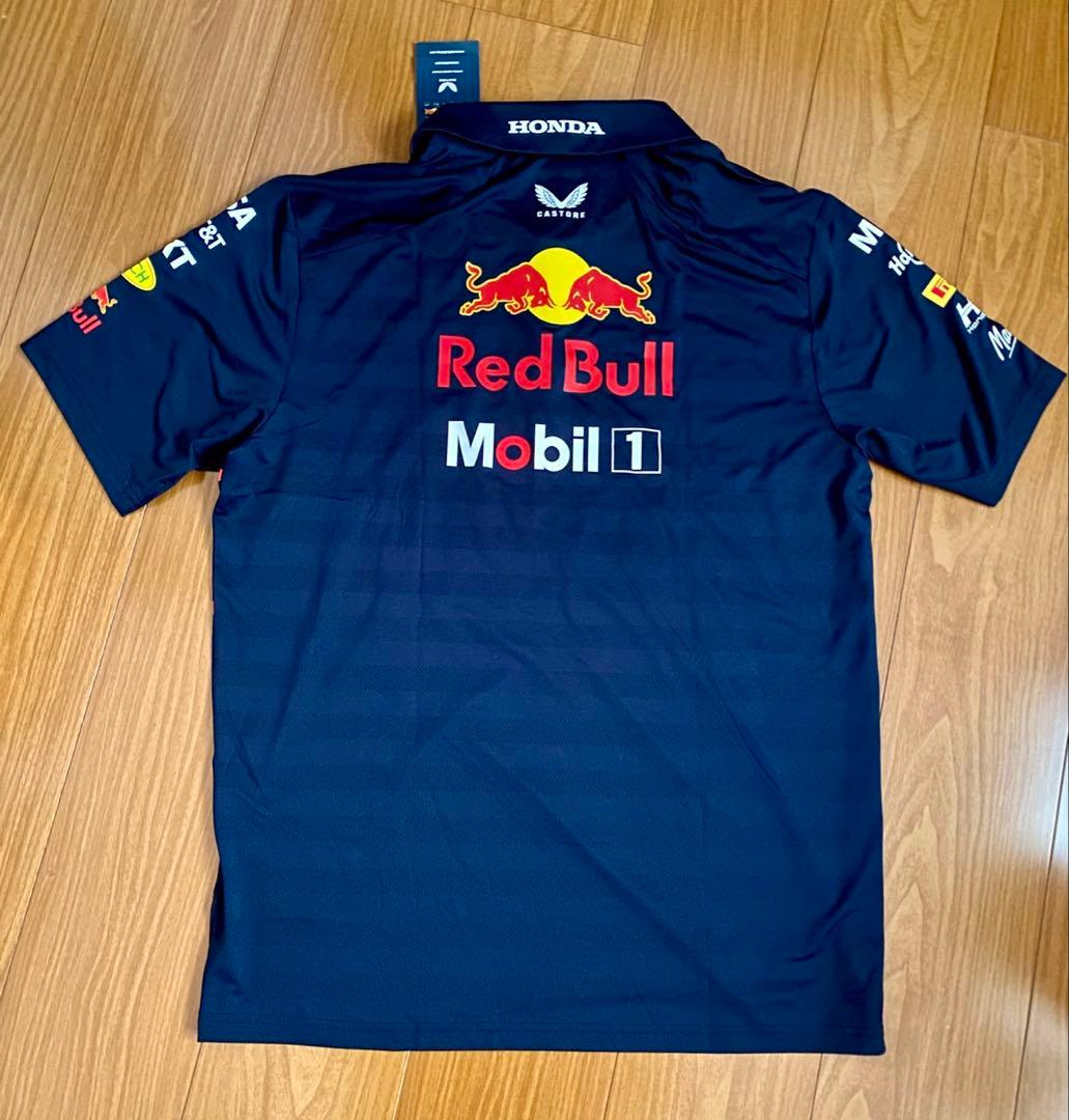 【新品未使用】2025年製 F1 公式ポロシャツ レッドブル Lサイズ