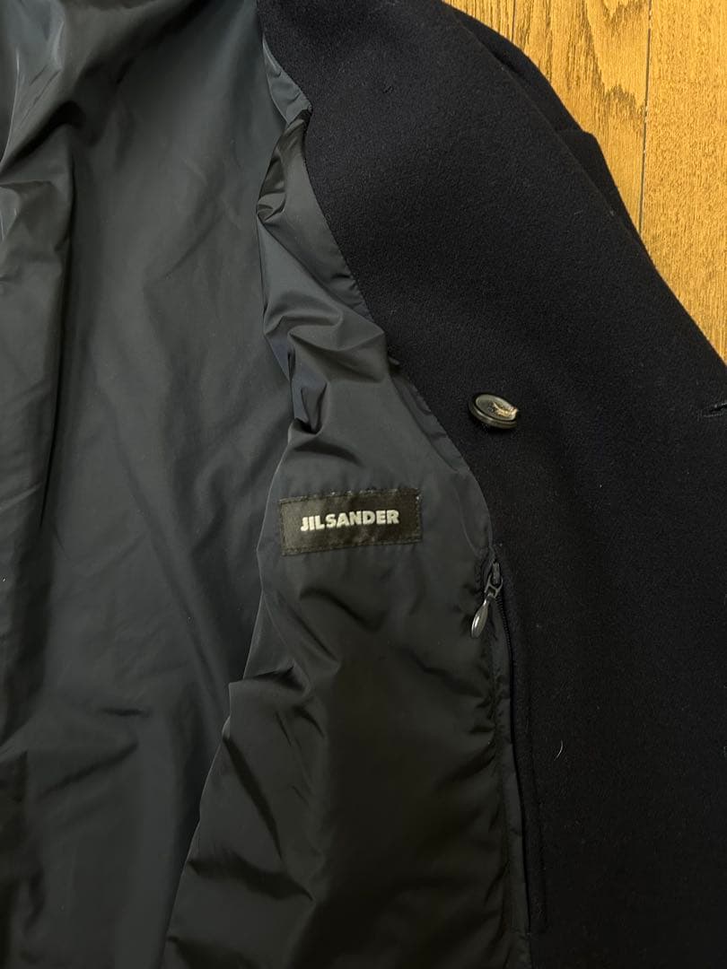 O*W様 ジルサンダー ピーコートメンズ SIZE 50 XL JIL SAND