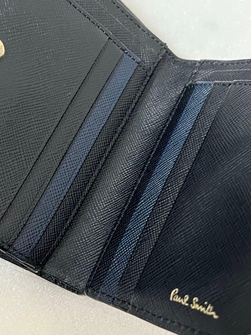 Paul Smith ポールドローイング　Lジップ二つ折り財布