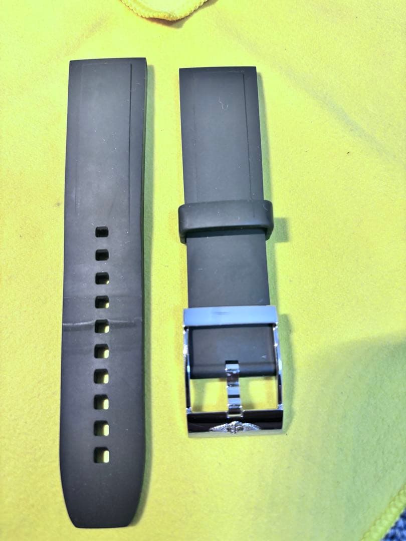 【純正】Breitling ラバーベルトとクロコベルトセット 22-20mm