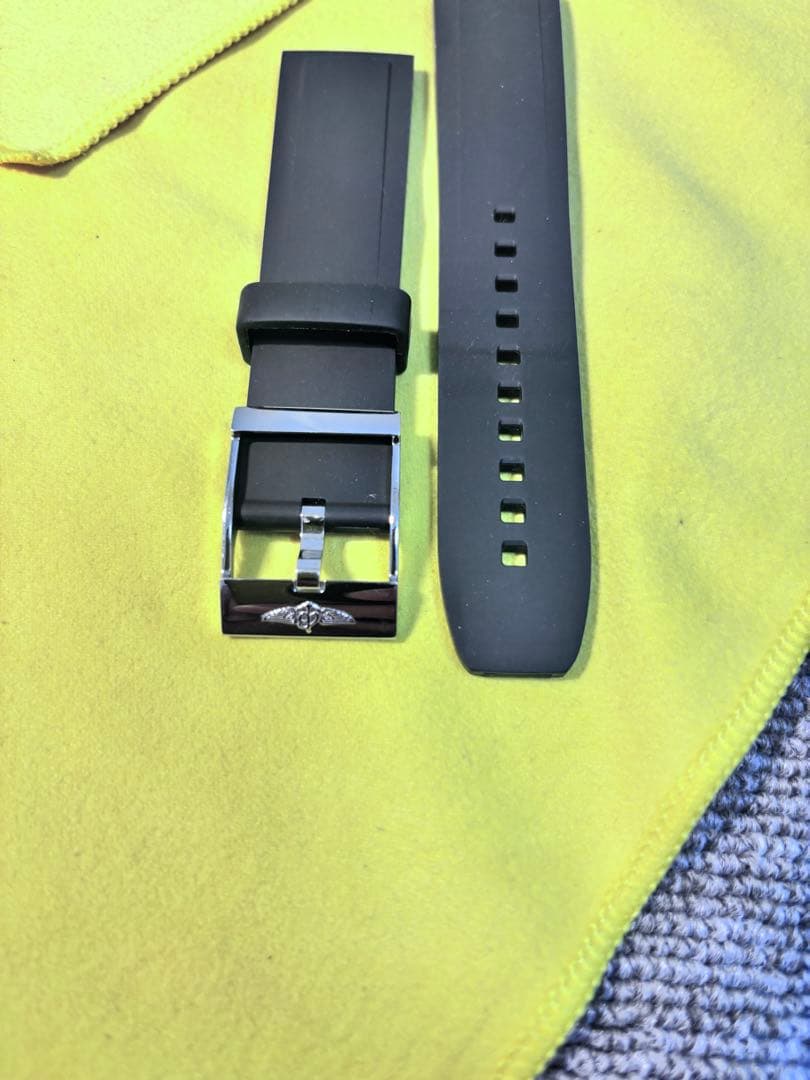 【純正】Breitling ラバーベルトとクロコベルトセット 22-20mm