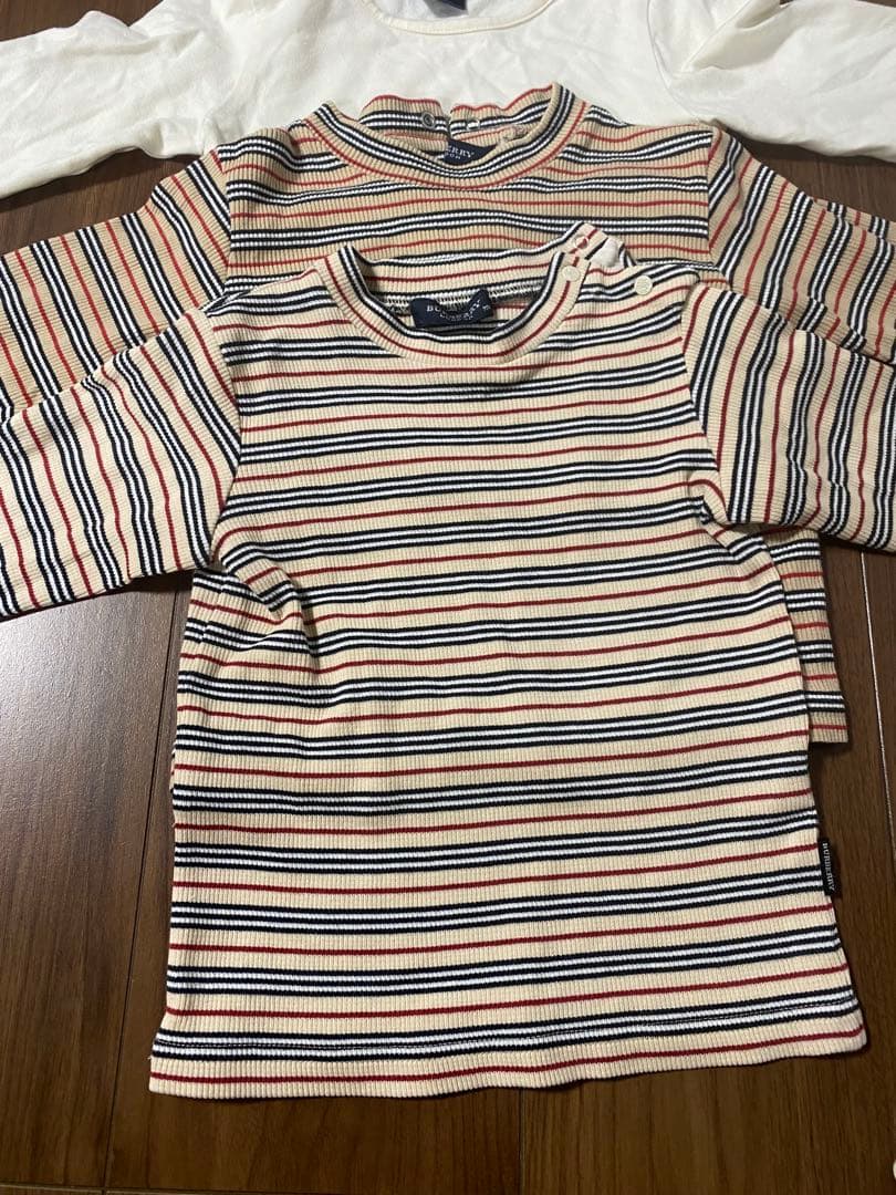 バーバリー 90cm ベビー服 トップスセット 9点