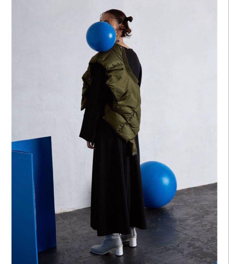 新品　UN3D ダウンベスト　アンスリード　 ショートベスト　ベスト　カーキ