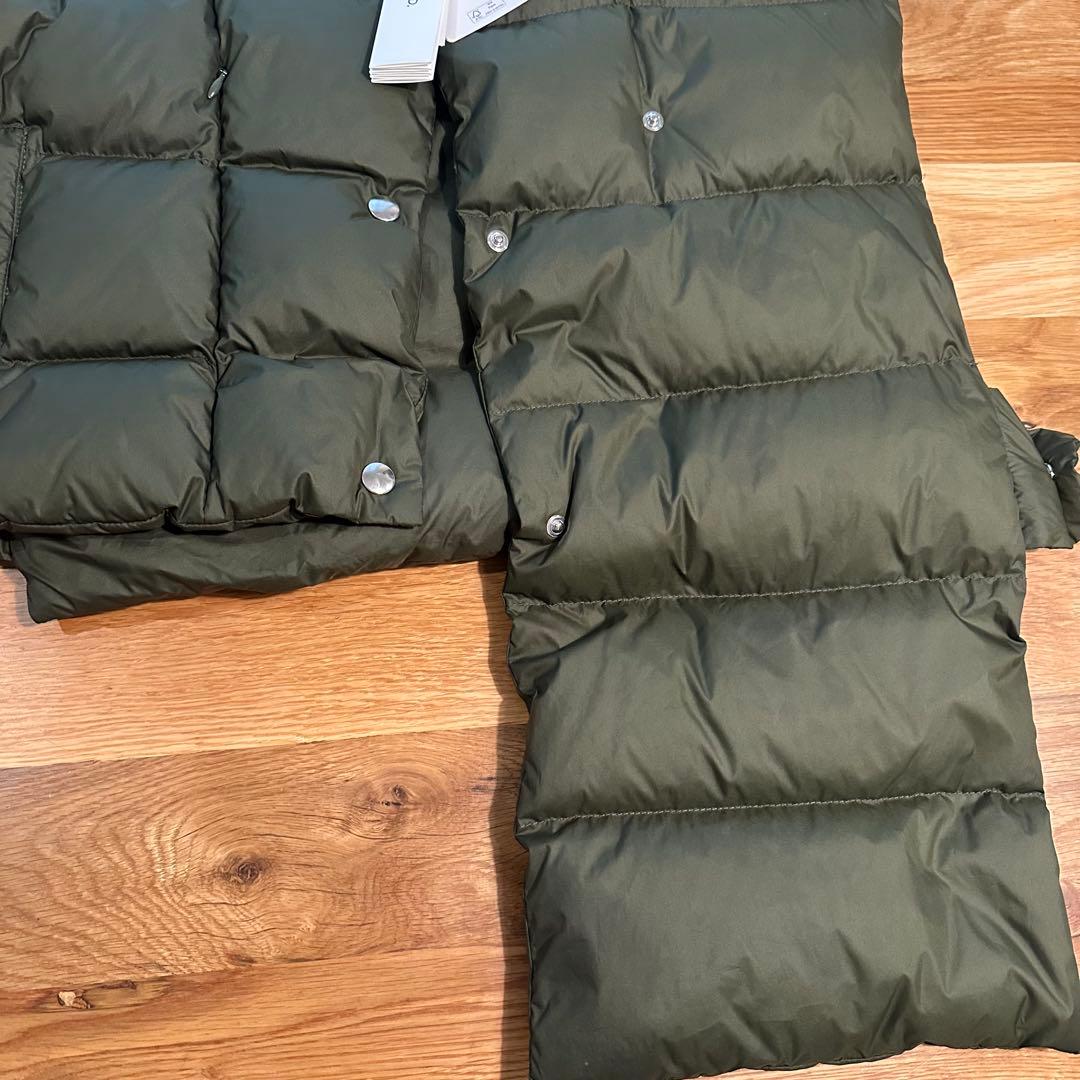 新品　UN3D ダウンベスト　アンスリード　 ショートベスト　ベスト　カーキ