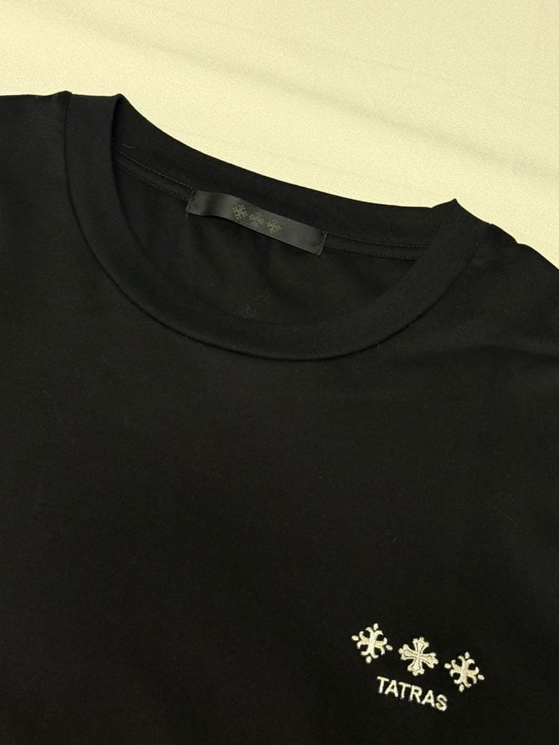 Shiyuuさん専用TATRAS 黒 Tシャツ クルーネック　サイズ4 半袖