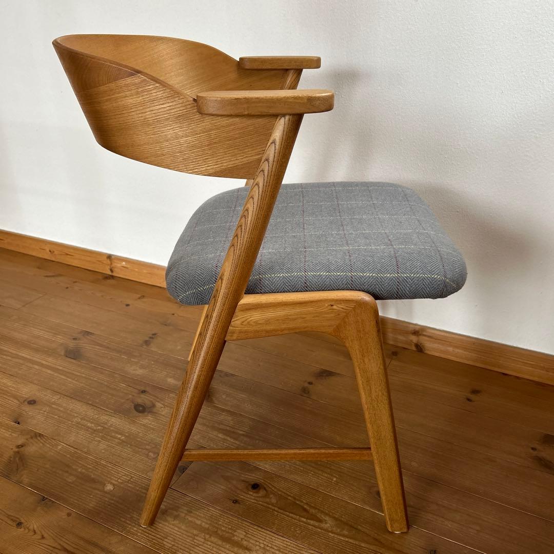 モモナチュラル LAME CHAIR ダイニングチェア②