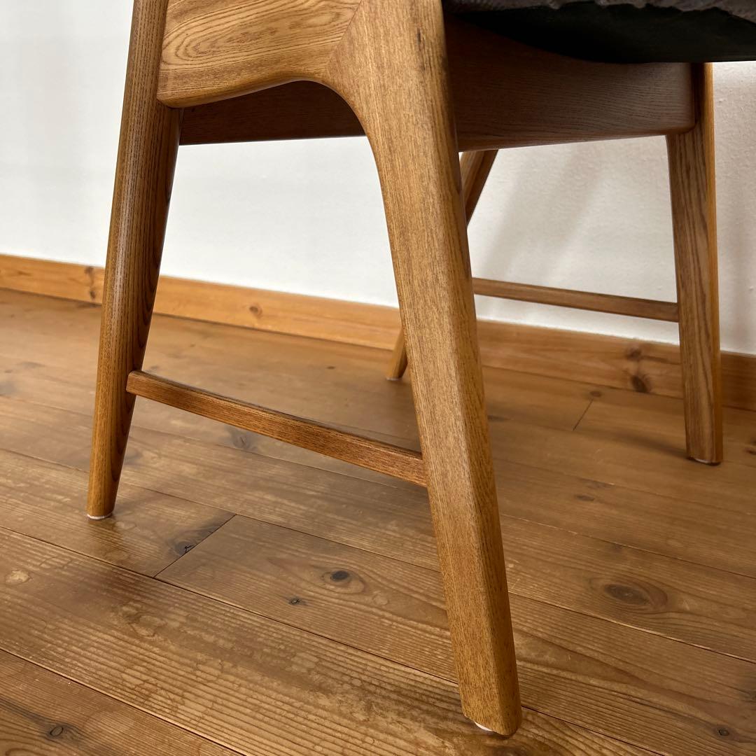 モモナチュラル LAME CHAIR ダイニングチェア②