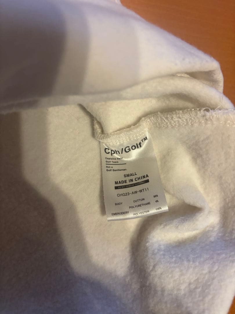美品‼️Captains helm cph/golf 　トレーナー　裏起毛　S