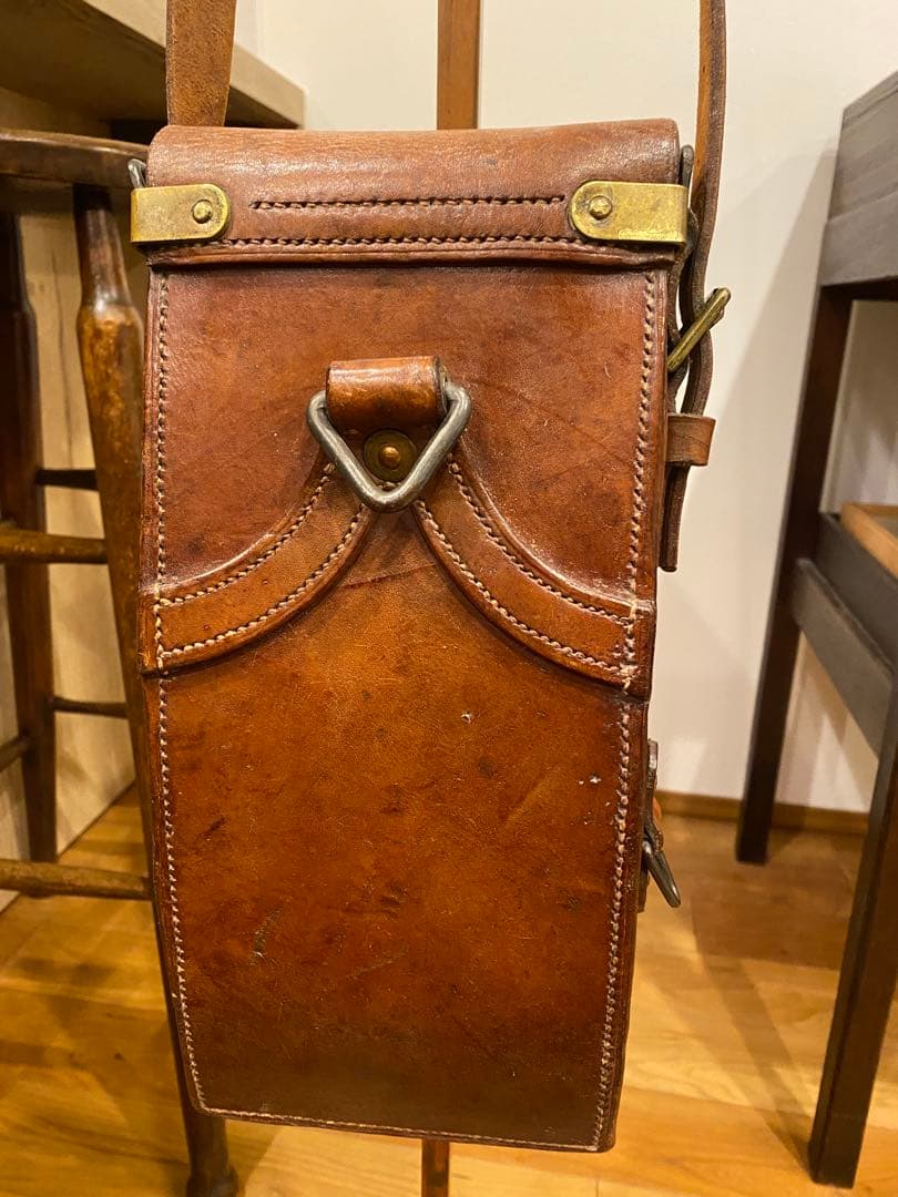 lowzy36　マドセン機関銃/ブレン軽機関銃の革マガジンケース WW2