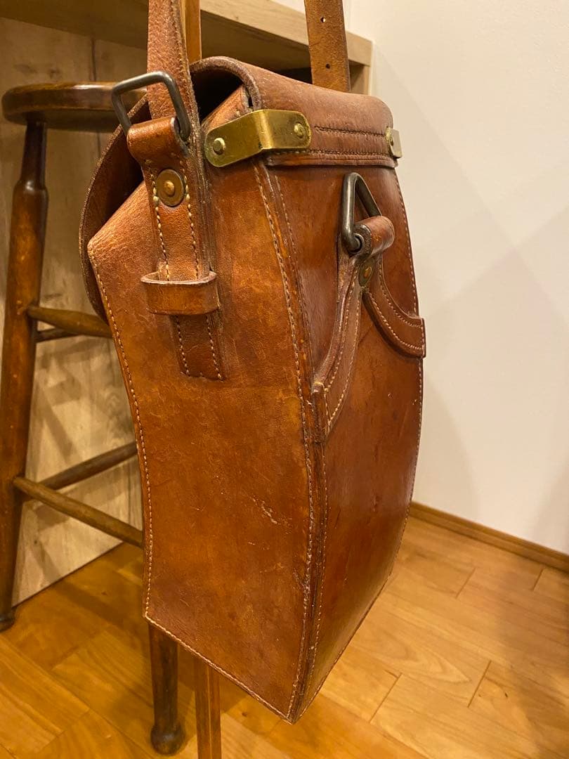 lowzy36　マドセン機関銃/ブレン軽機関銃の革マガジンケース WW2