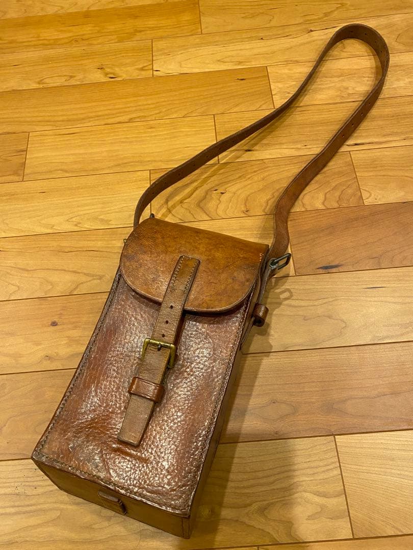 lowzy36　マドセン機関銃/ブレン軽機関銃の革マガジンケース WW2