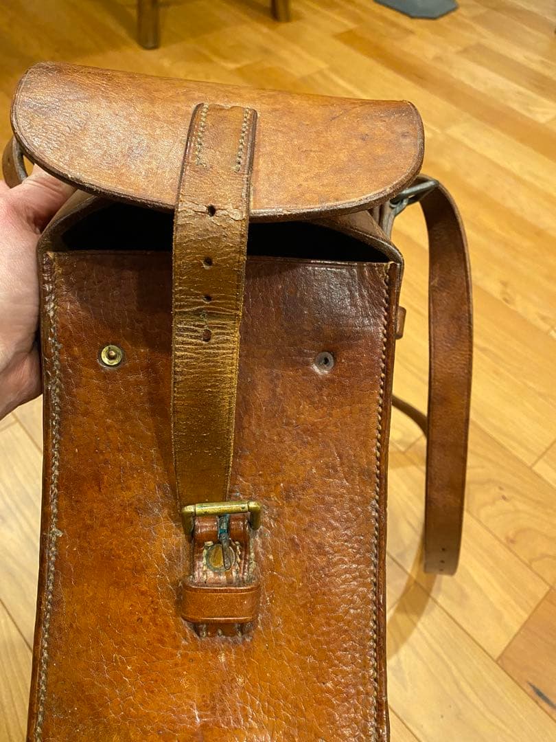 lowzy36　マドセン機関銃/ブレン軽機関銃の革マガジンケース WW2