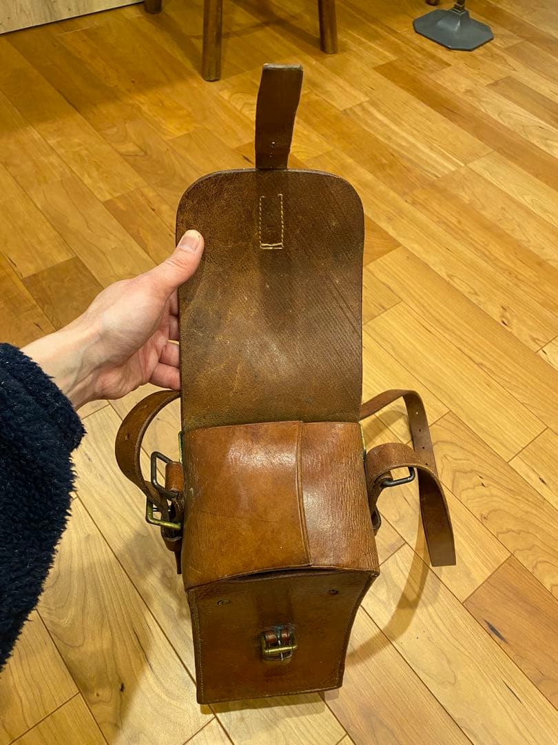 lowzy36　マドセン機関銃/ブレン軽機関銃の革マガジンケース WW2