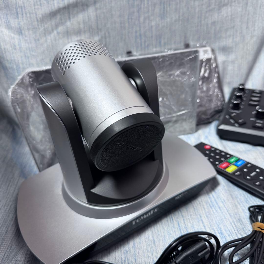 2台セット FoMaKo PTZカメラ＆コントローラー NDI