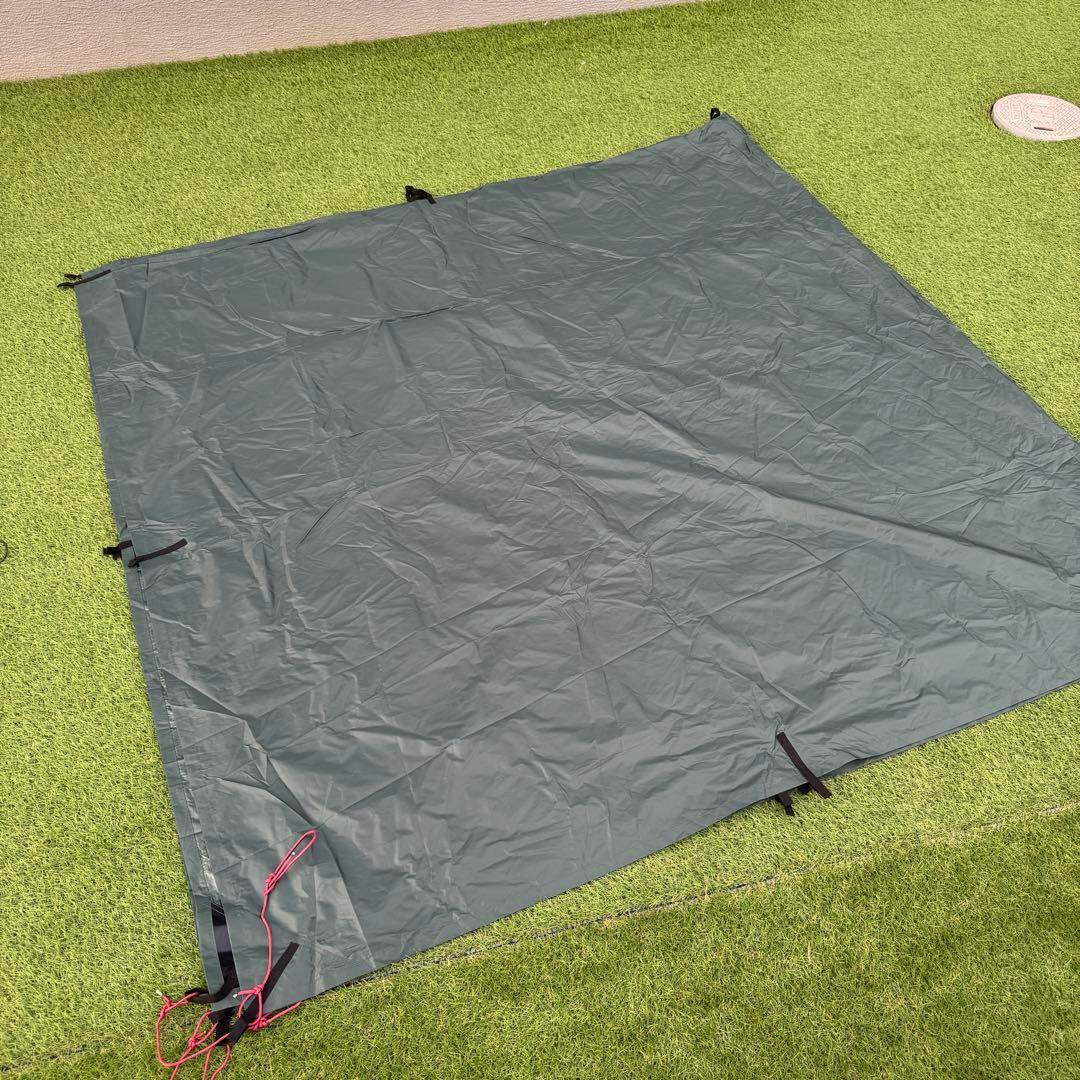 極美品 DDタープ 4×4 オリーブグリーン ソロキャンプ