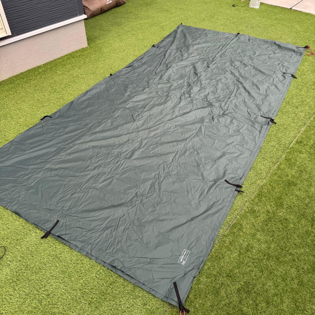 極美品 DDタープ 4×4 オリーブグリーン ソロキャンプ